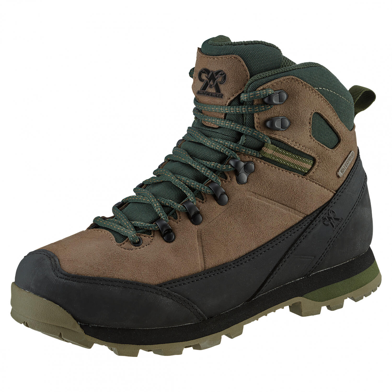 Almwalker Outdoorboots Adda Herren (Braun/Schwarz) Größe 45 4/4