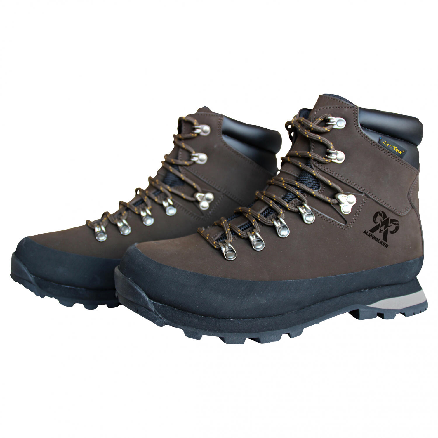 Almwalker Outdoorstiefel Avalanche Pro DLX Herren (Braun) Größe 42 4/5