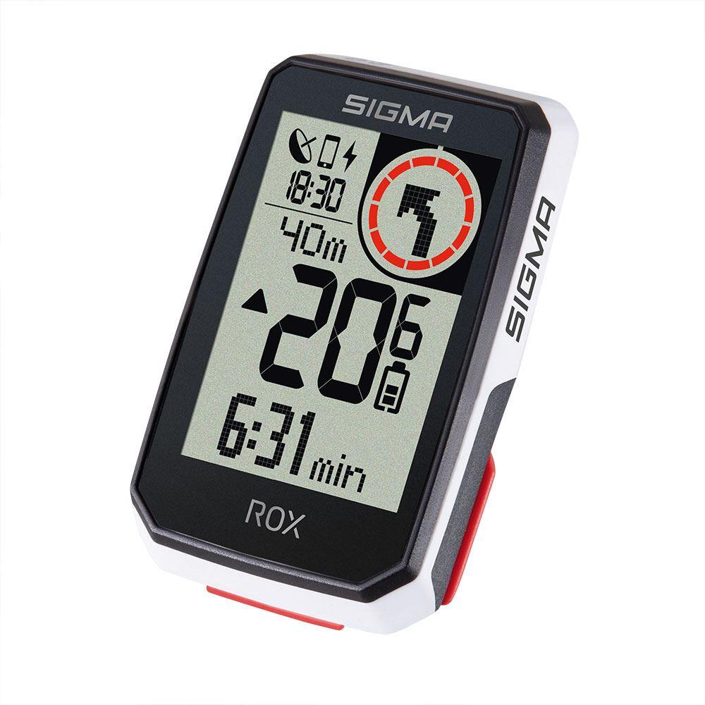 Komputer Rowerowy Gps Rox 2.0 Z Uchwytem Na Kierownicę Typu Overclamp - Biały