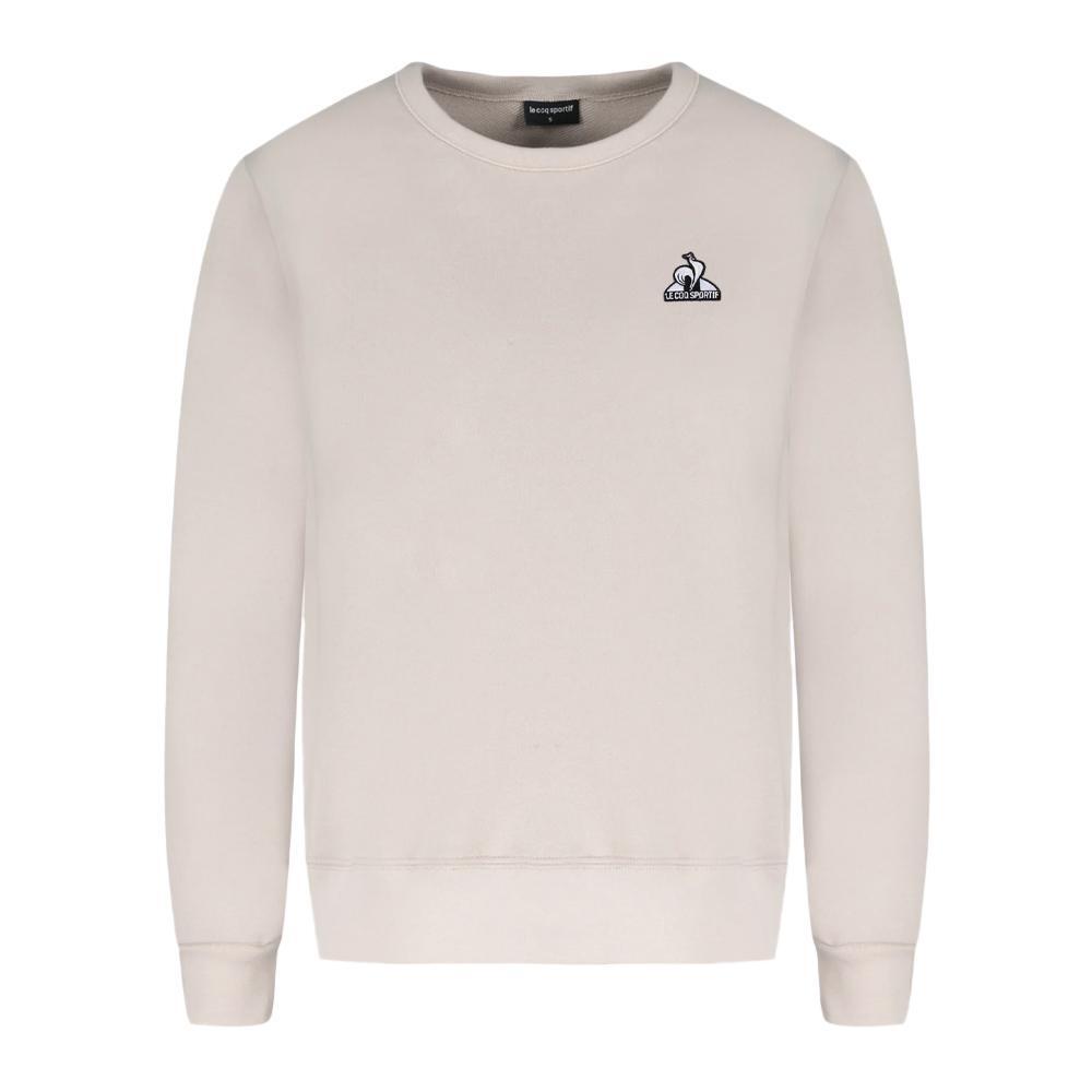 Women's Le Coq Sportif Contemporary Beige Sweatshirt