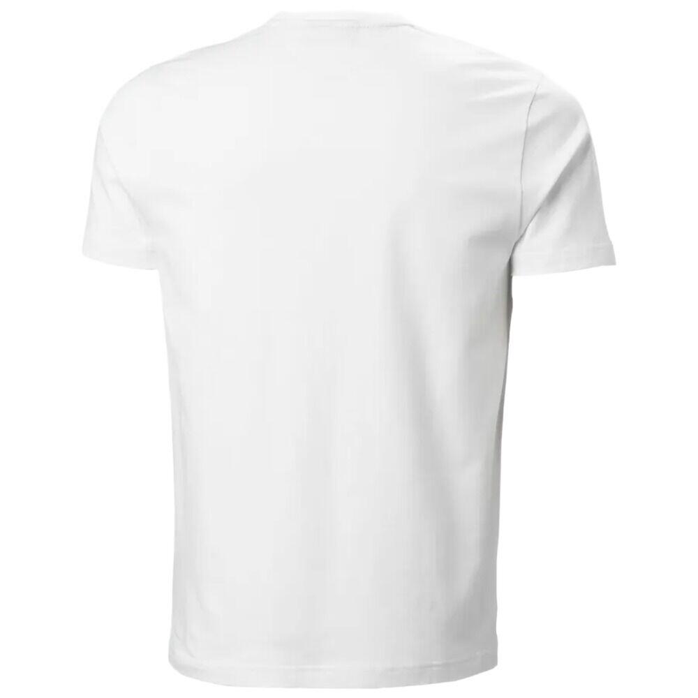 Camiseta Blanca Helly Hansen Core T-Shirt 2.0 White Cómoda Y Versátil 2/5