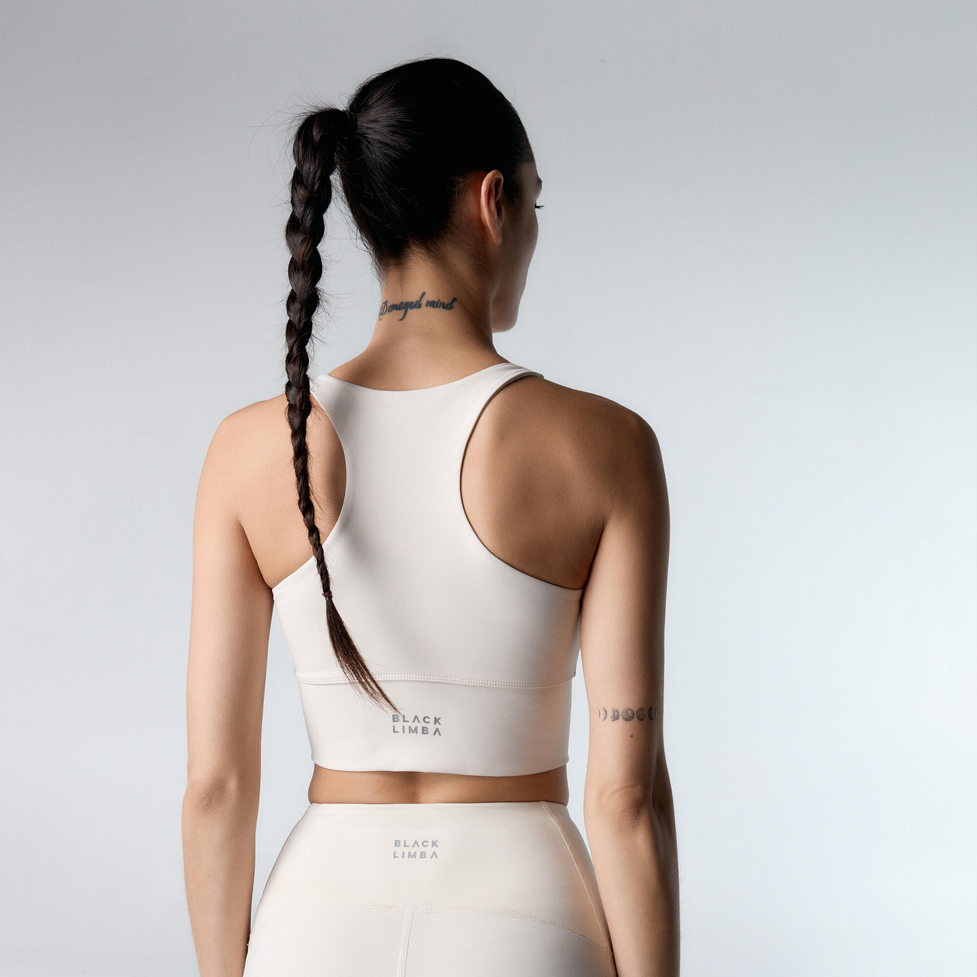 Brassière de sport Diardi Maintien supérieur pour femmes Black Limba 2/7