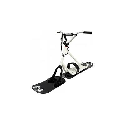 Snow scooter - snowboard - junior - starbar - aluminium, bmx-stuur - geel