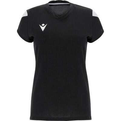 Macron oxygen shirt korte mouw dames - zwart / wit