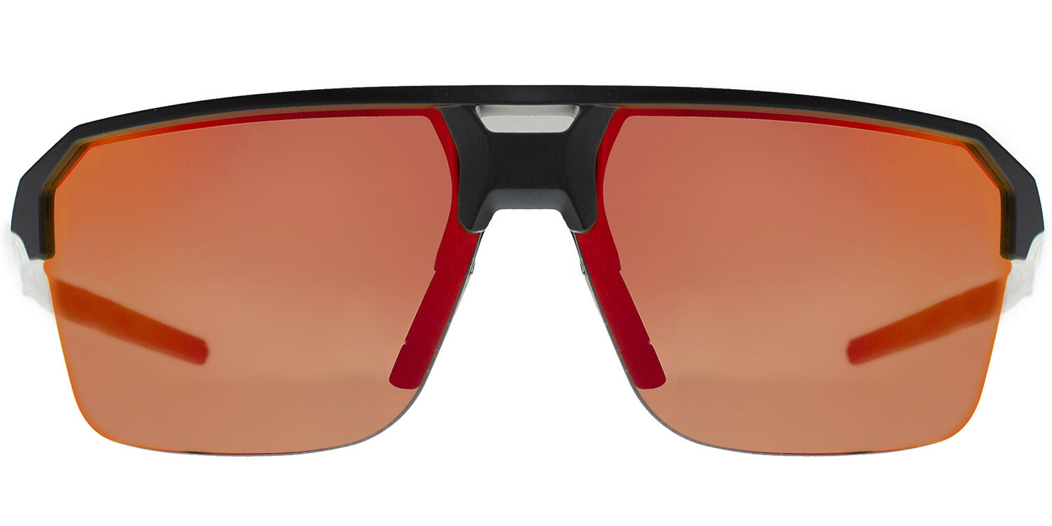 **Lunettes de soleil de sport KAROO noir mat, CX orange cat.3 - MUNDAKA** 2/3