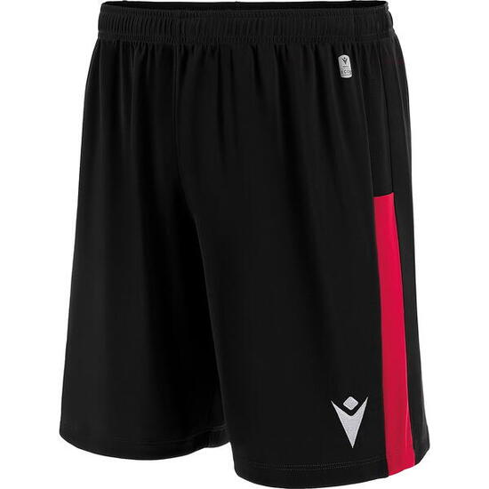 Short de sport - Équipe - Homme - Slim et respirant - Skara - Rouge/Noir