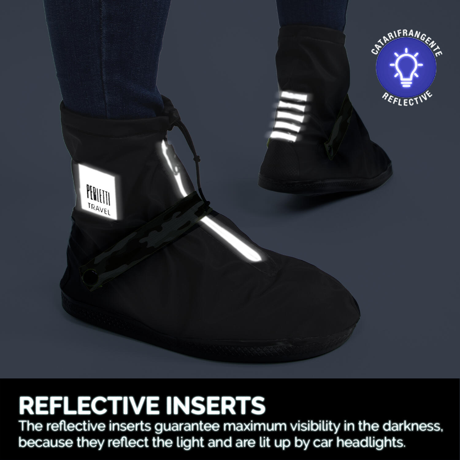 Copriscarpe Bassi Neri 5/7