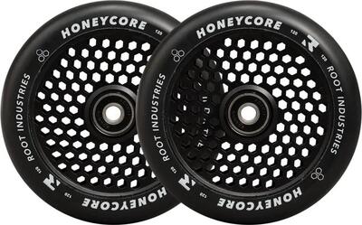 Root honeycore black 120mm stuntstep wielen set van 2 stuks