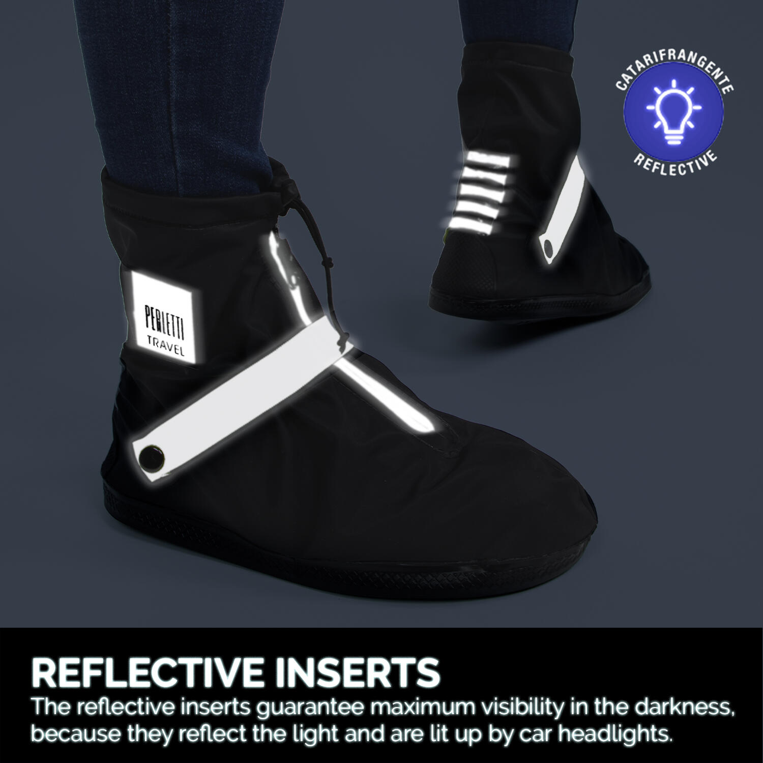Copriscarpe Bassi Neri 5/7