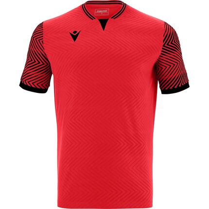 t-shirt - sport - enfant - respirant, léger - tureis - anthracite/jaune fluo
