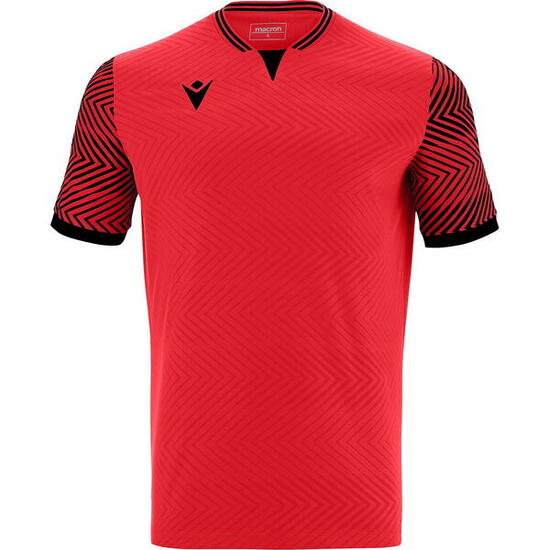 t-shirt - sport - enfant - respirant, léger - tureis - anthracite/jaune fluo