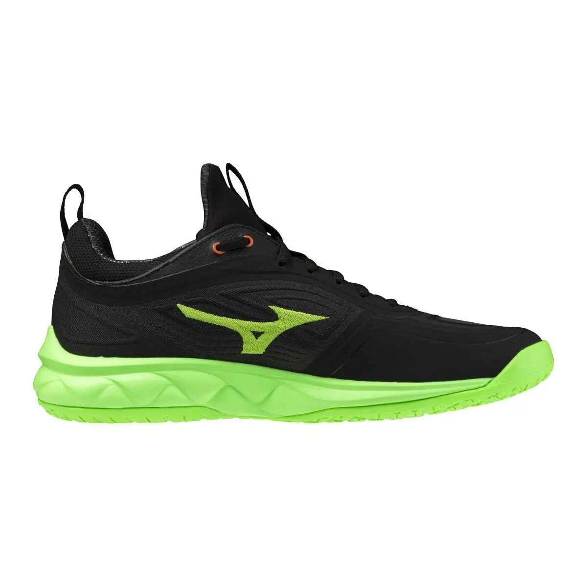 Mizuno Wave Luminous 3 Volley Shoes Black/Glowapple/Mandarin Orange 2/7