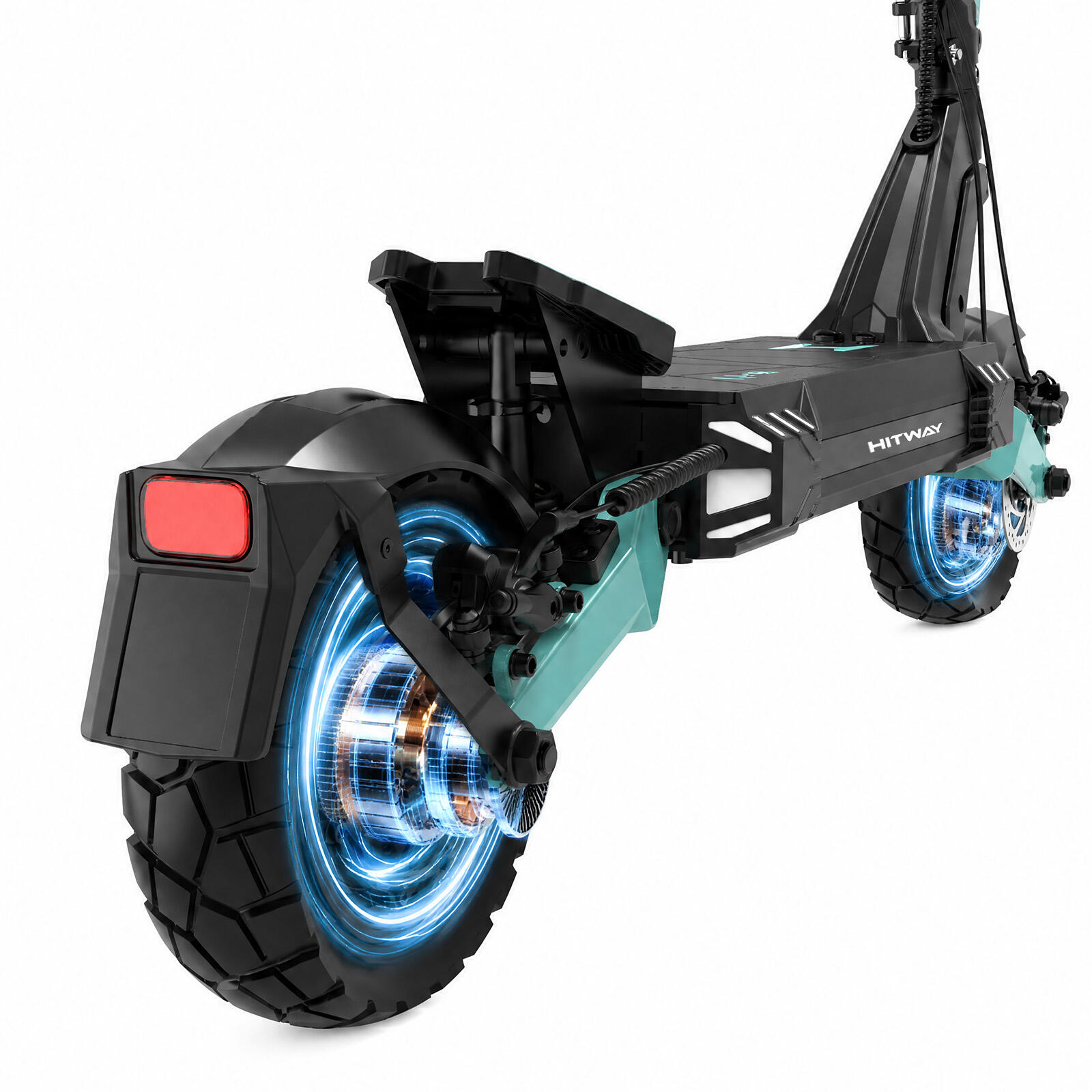 10" E-Scooter Mit 2*1800w Doppelmotor Reichweite Bis 100 Km H11-ABE 3/7