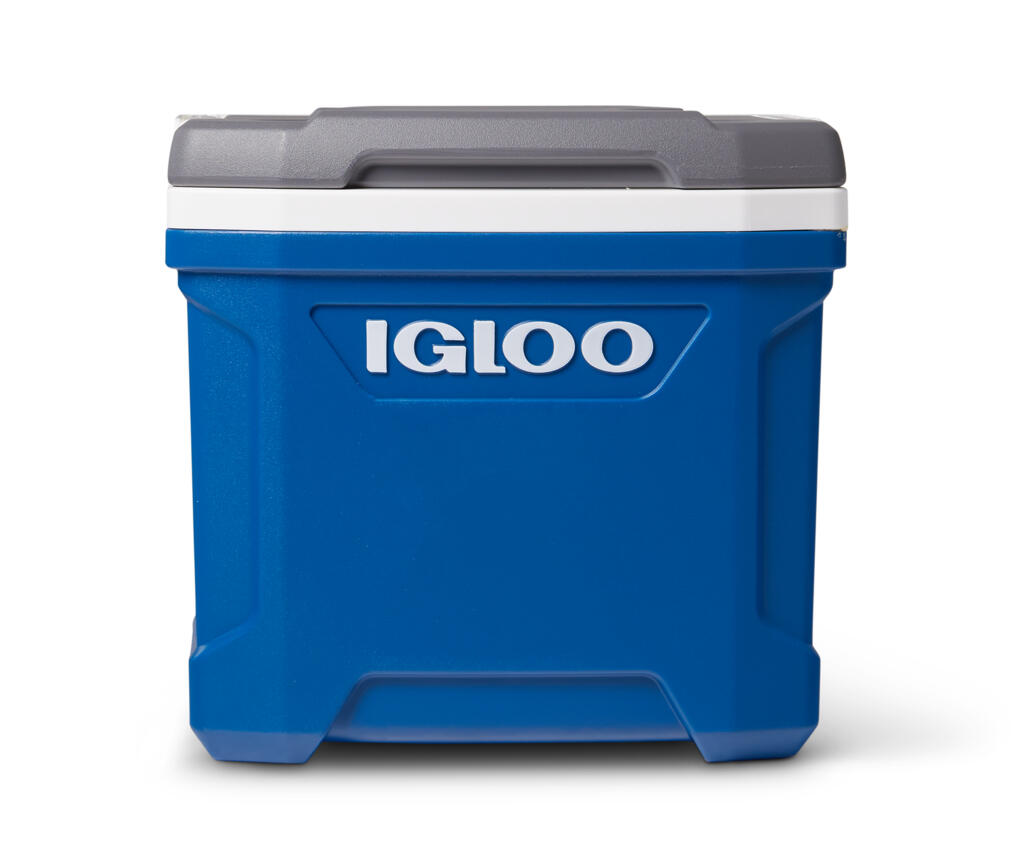 GLACIÈRE RIGIDE IGLOO LATITUDE 16 CAPACITÉ 15L COULEUR BLEU 3/4