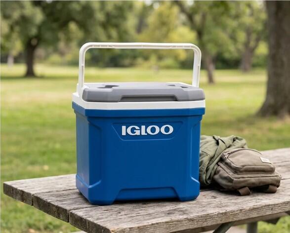GLACIÈRE RIGIDE IGLOO LATITUDE 16 CAPACITÉ 15L COULEUR BLEU 4/4