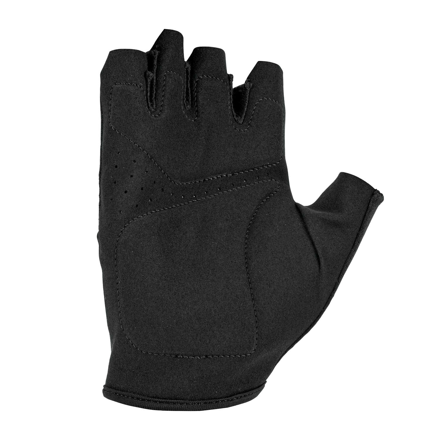 Guantes de Musculación Essential Gimnasio para Adultos Unisex Negro, Blanco 2/3