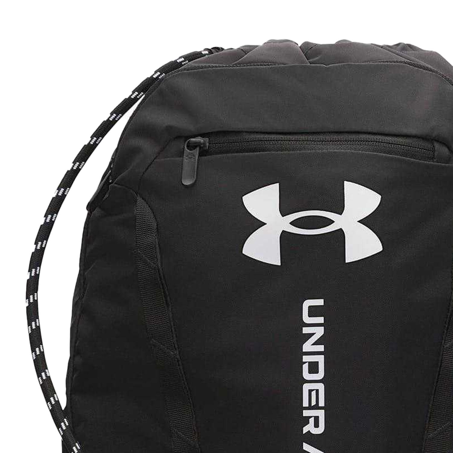 Mochila de Cuerdas Gimnasio Diseño Logotipo Hustle Negro Talla Única 2/5