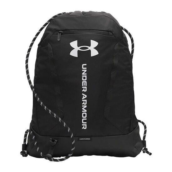 Logo Palestra Borsa Con Coulisse Under Armour Hustle Nero Taglia Unica