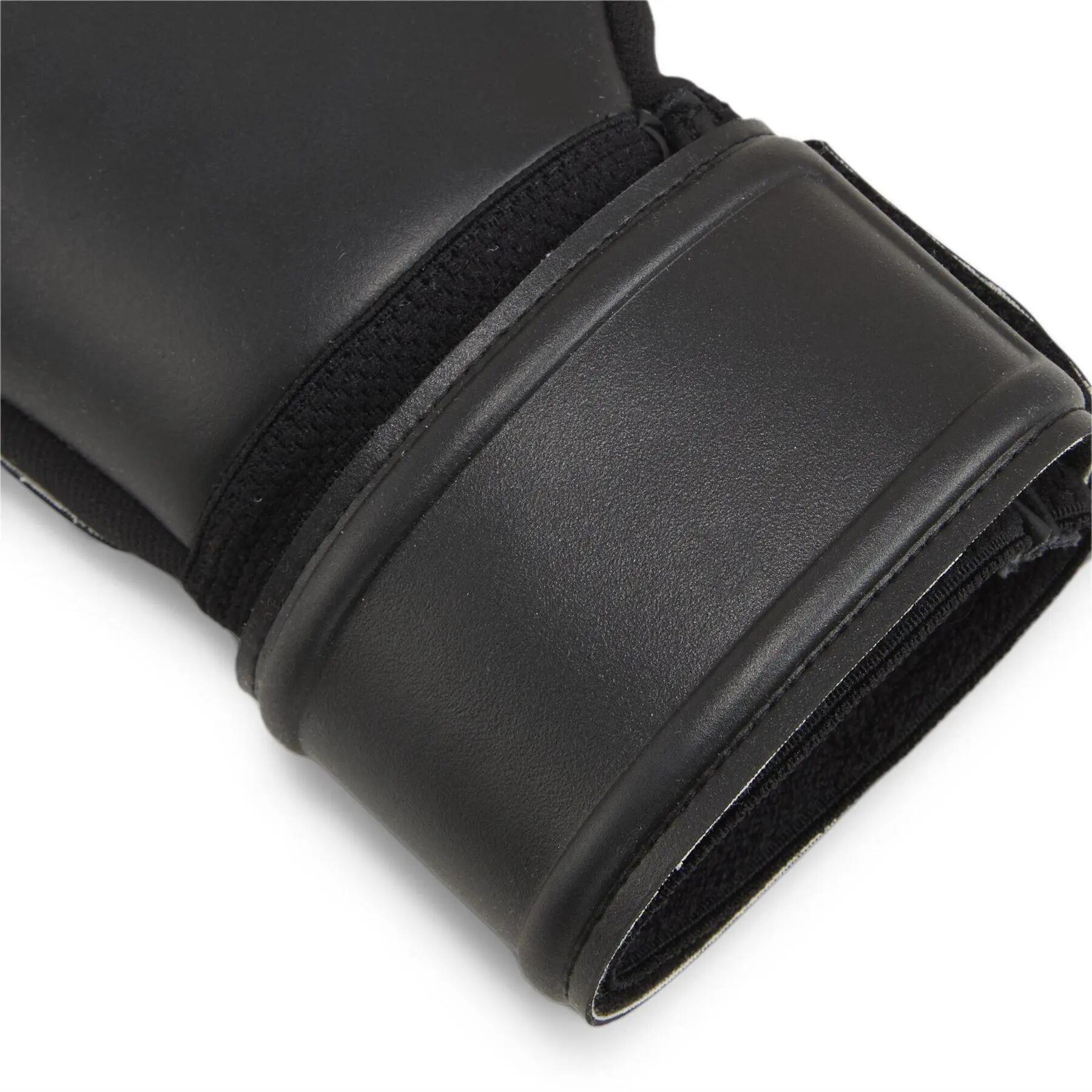 Childrens/Kids Ultra Match Goalkeeper Gloves (Black/Silver) 4/7
