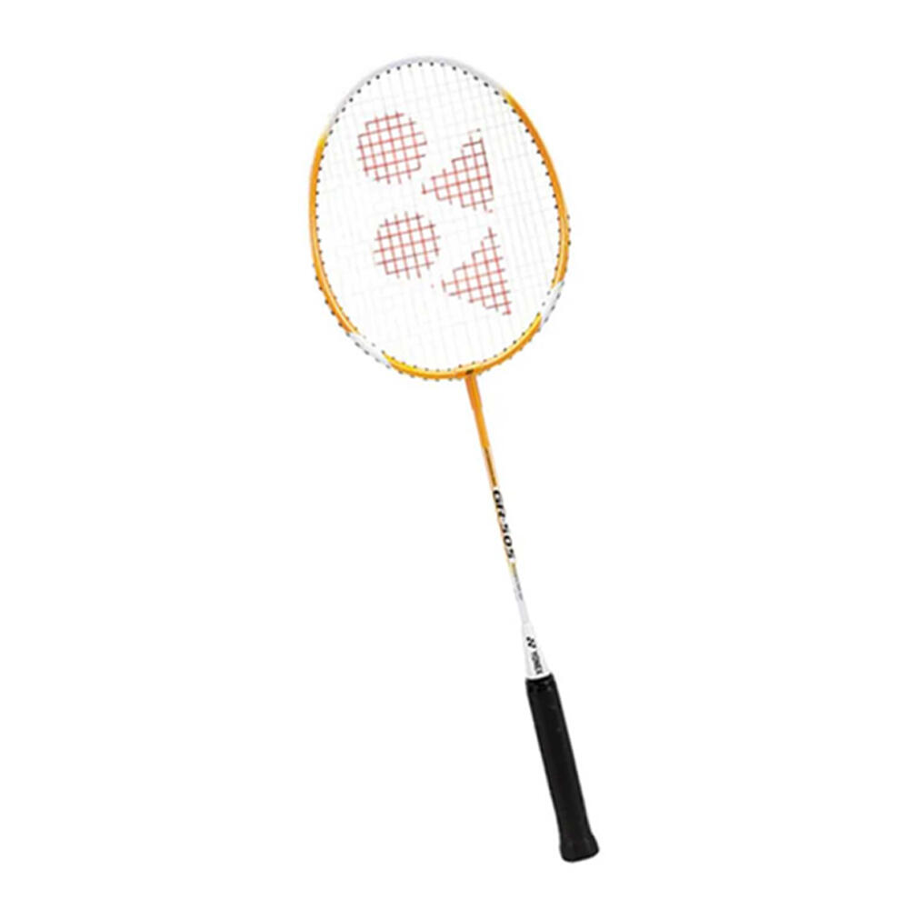 Badminton Set 5erPack Damen und Herren Gelb/Weiß/Schwarz 2/2