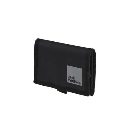 Portfel sportowy Jack Wolfskin Gutleut Wallet na rzep czarny na dokumenty