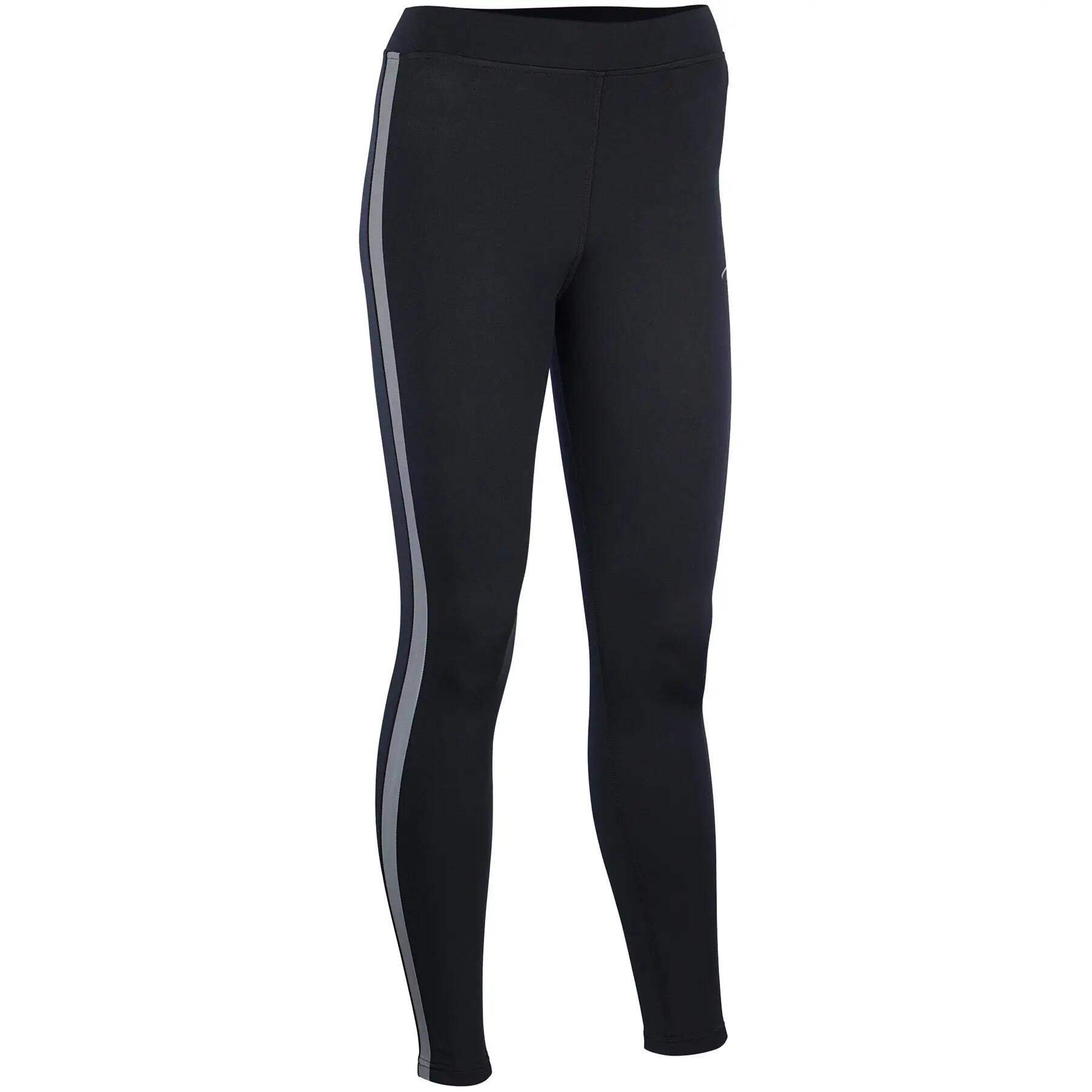 Legginsy z odblaskowym paskiem damskie Avento