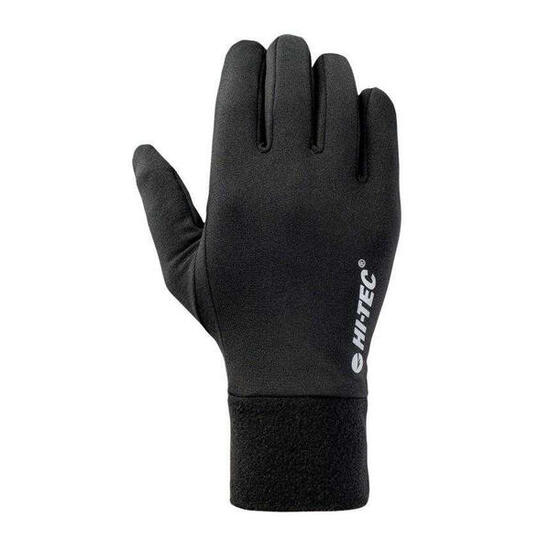 Janni" Handschuhe für , Polyester, Elastan Herren Schwarz
