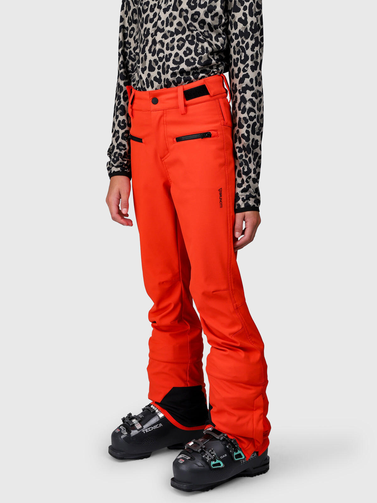 Coldlaky Meisjes Snow Pants Wintersport Softshell 10K Water repellent Grenadine 4/6