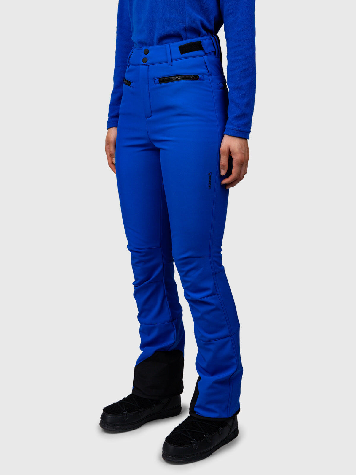 Coldlake Dames Snow Pants Softshell 10K Water repellent Dazzling Blue 4/6