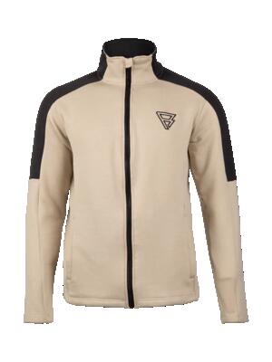 Daronst heren fleece outdoor fleece lichtgewicht ademend fleece fungi