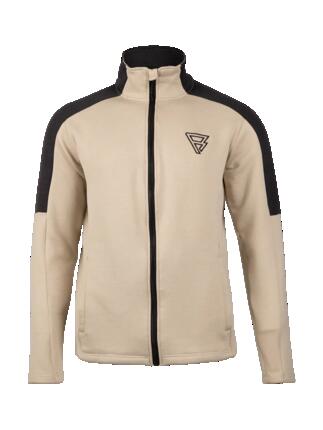 Daronst Herren Vlies Outdoor-Fleece Leicht Atmungsaktives Fleece Black
