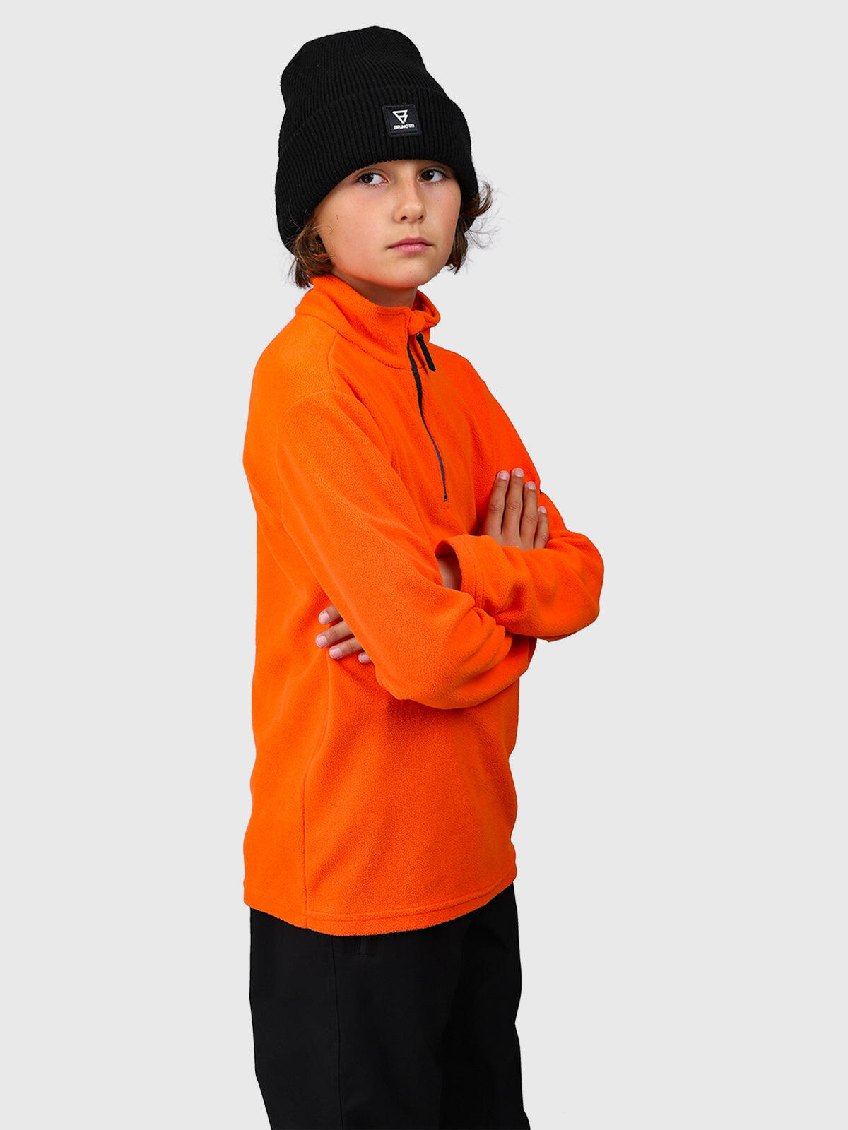 Tenny Jongens Fleece Outdoor Fleece Regular Fit Punch Orange 5/6