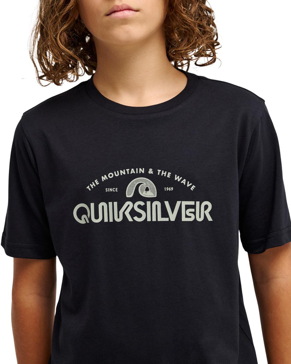 Camiseta de manga corta EV VISTA LOGO Negro Niño 4/4