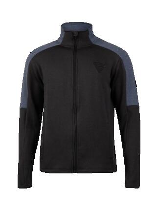 Daronst Herren Vlies Outdoor-Fleece Leicht Atmungsaktives Fleece Black