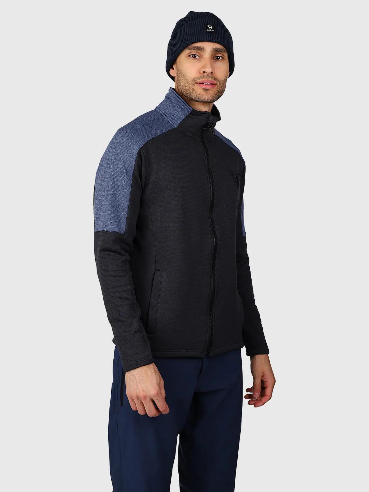 Abbigliamento - Sport - Uomo - Pile con cerniera - Daronst-Zip - Nero 6/7