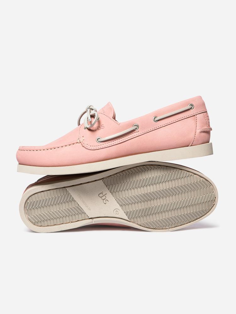 Chaussures bateau homme PHENIS Rose 3/5