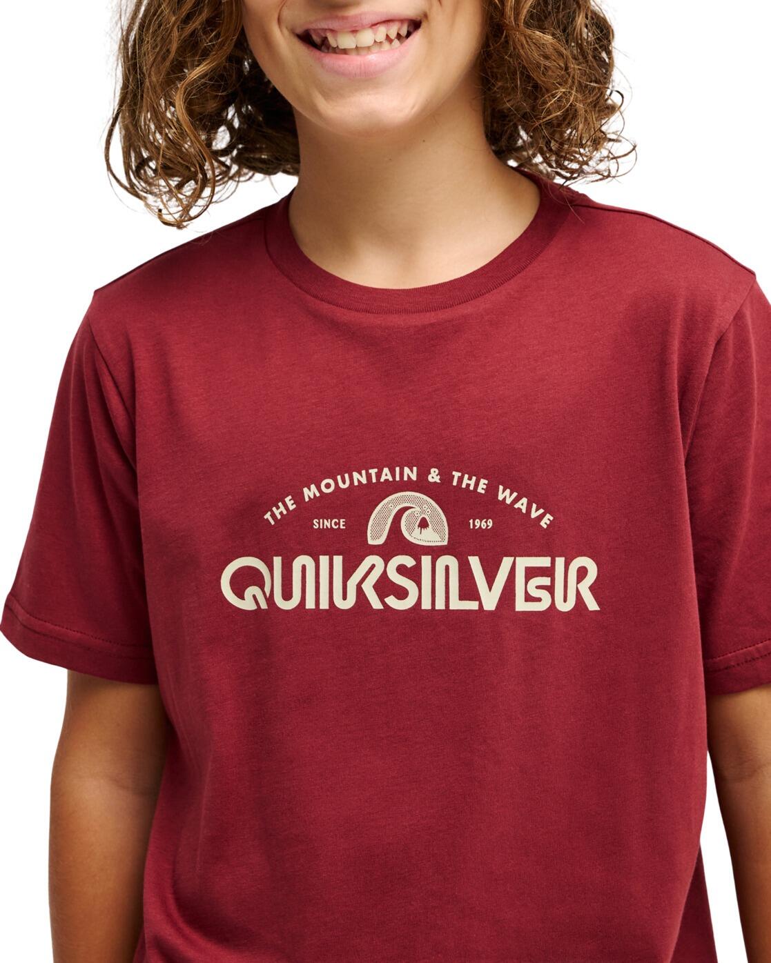 Camiseta de manga corta EV VISTA LOGO Rojo Niño 4/4