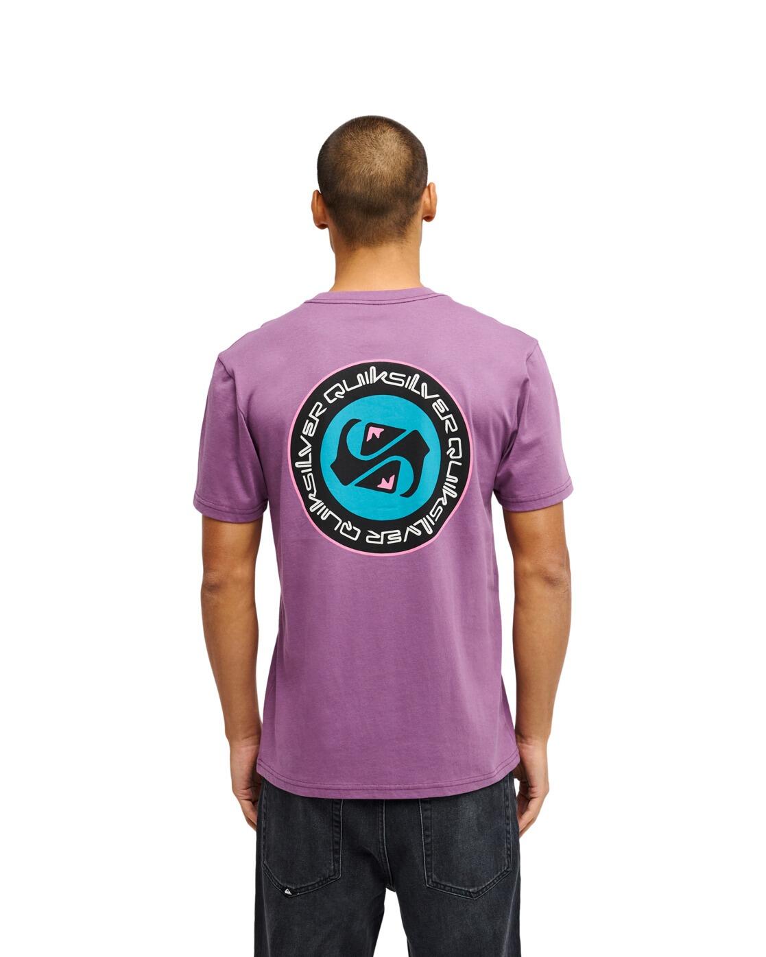 Camiseta de manga corta EV DUALITY Morado Hombre 2/4