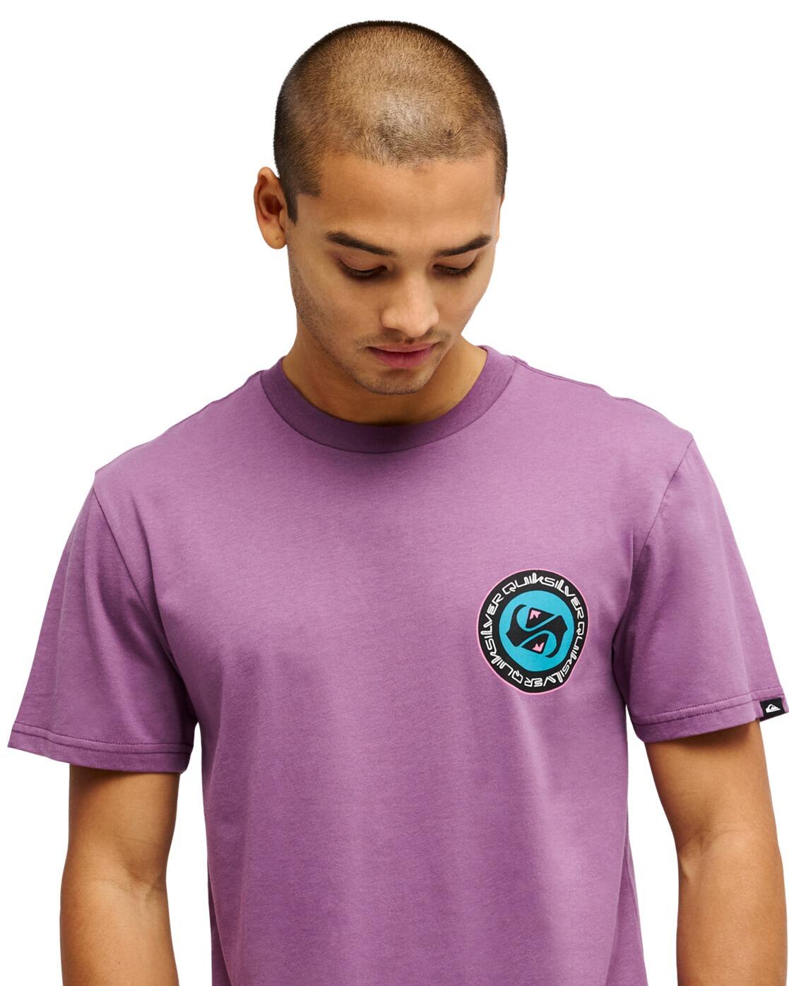 Camiseta de manga corta EV DUALITY Morado Hombre 4/4