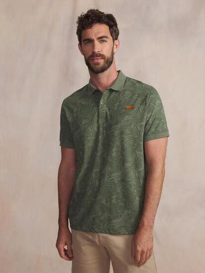 Polo - Sport - Homme - Manches courtes, coupe ajustée - PACCOPOL - Vert