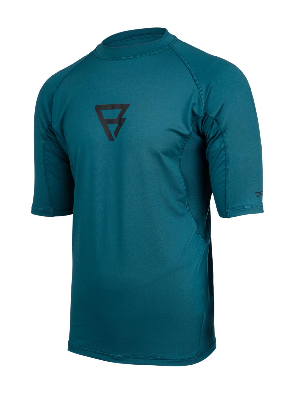 Waveguard Heren Rashguard Watersport Fast drying Short sleeves Mediterranea 3/5
