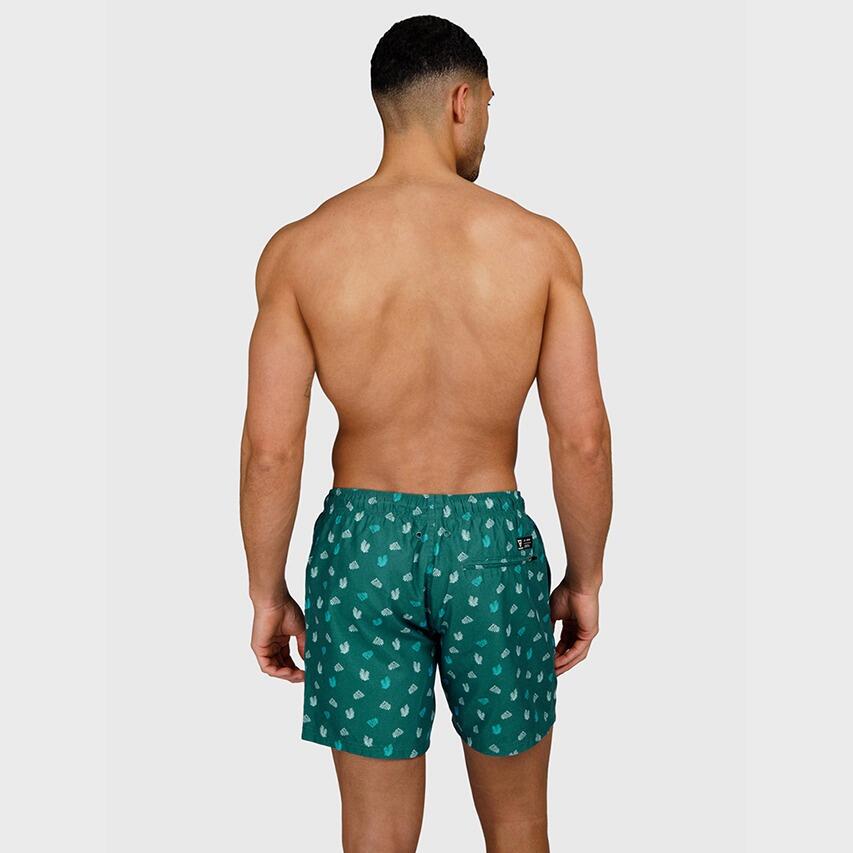Heren Rits Zwemshort Cester Mini Kingfisher Groen 3/7