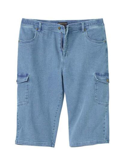 Pantacourt Cargo en Jean
