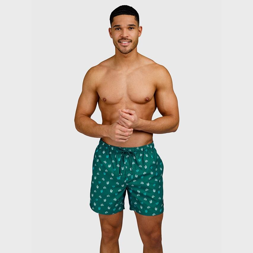 Heren Rits Zwemshort Cester Mini Kingfisher Groen 2/7