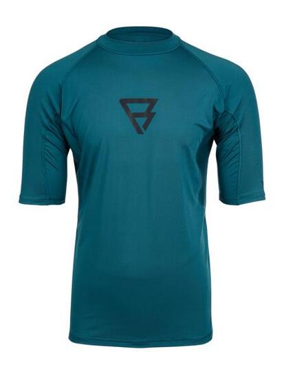 Waveguard Heren Rashguard Watersport Fast drying Short sleeves Mediterranea