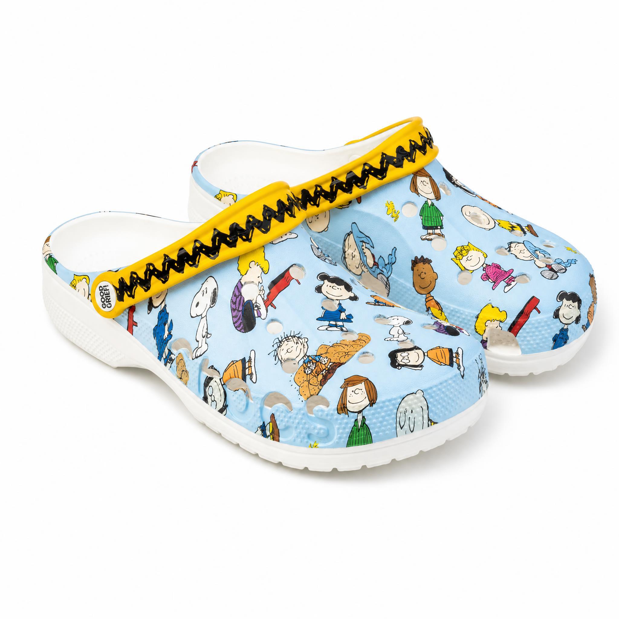 Klapki chodaki sportowe unisex Crocs PEANUTS BAYA CLOG 3/5