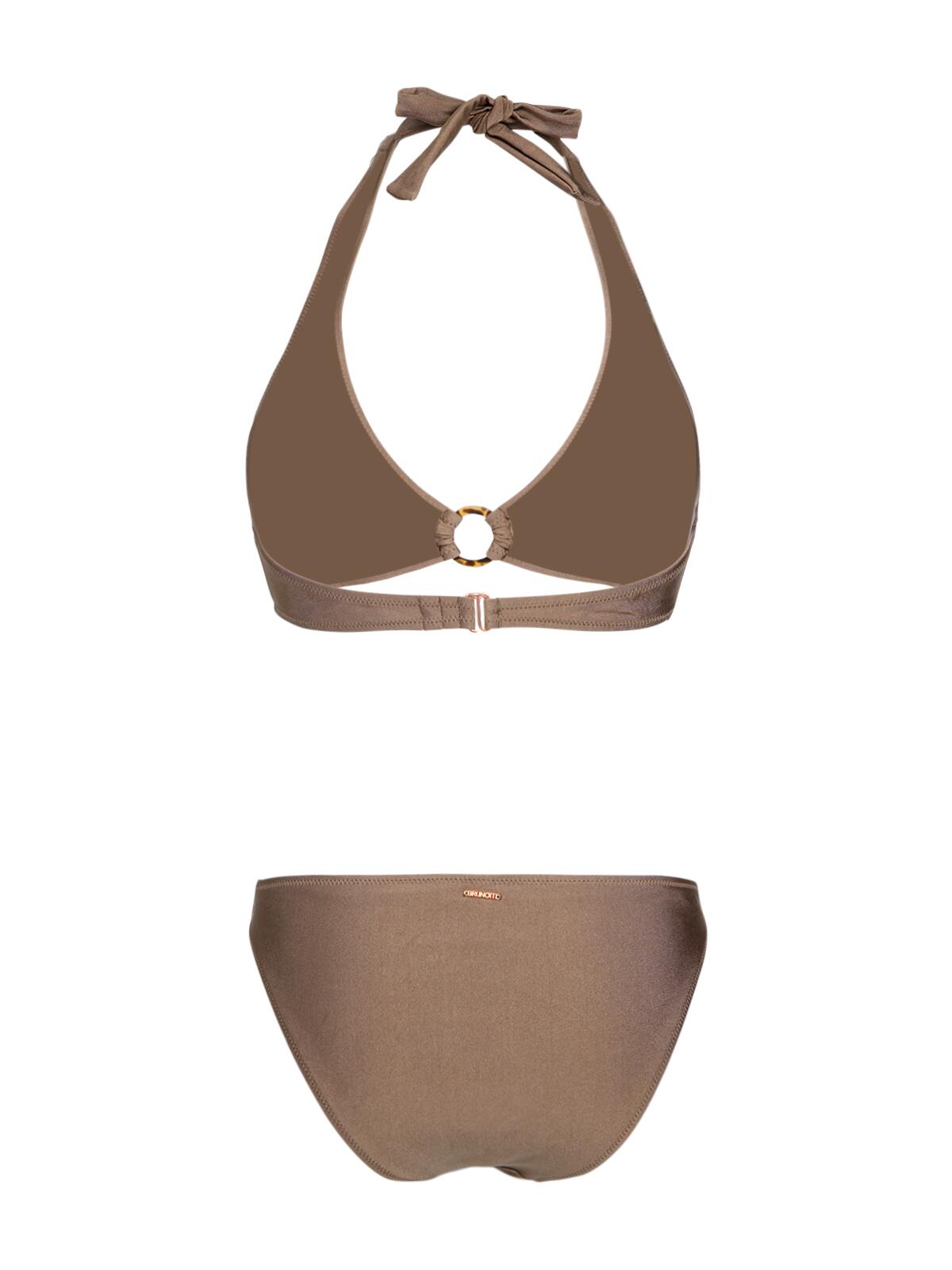 Hollymai-Shine Dames Bikini set Watersport Halter Style Shitake 2/6