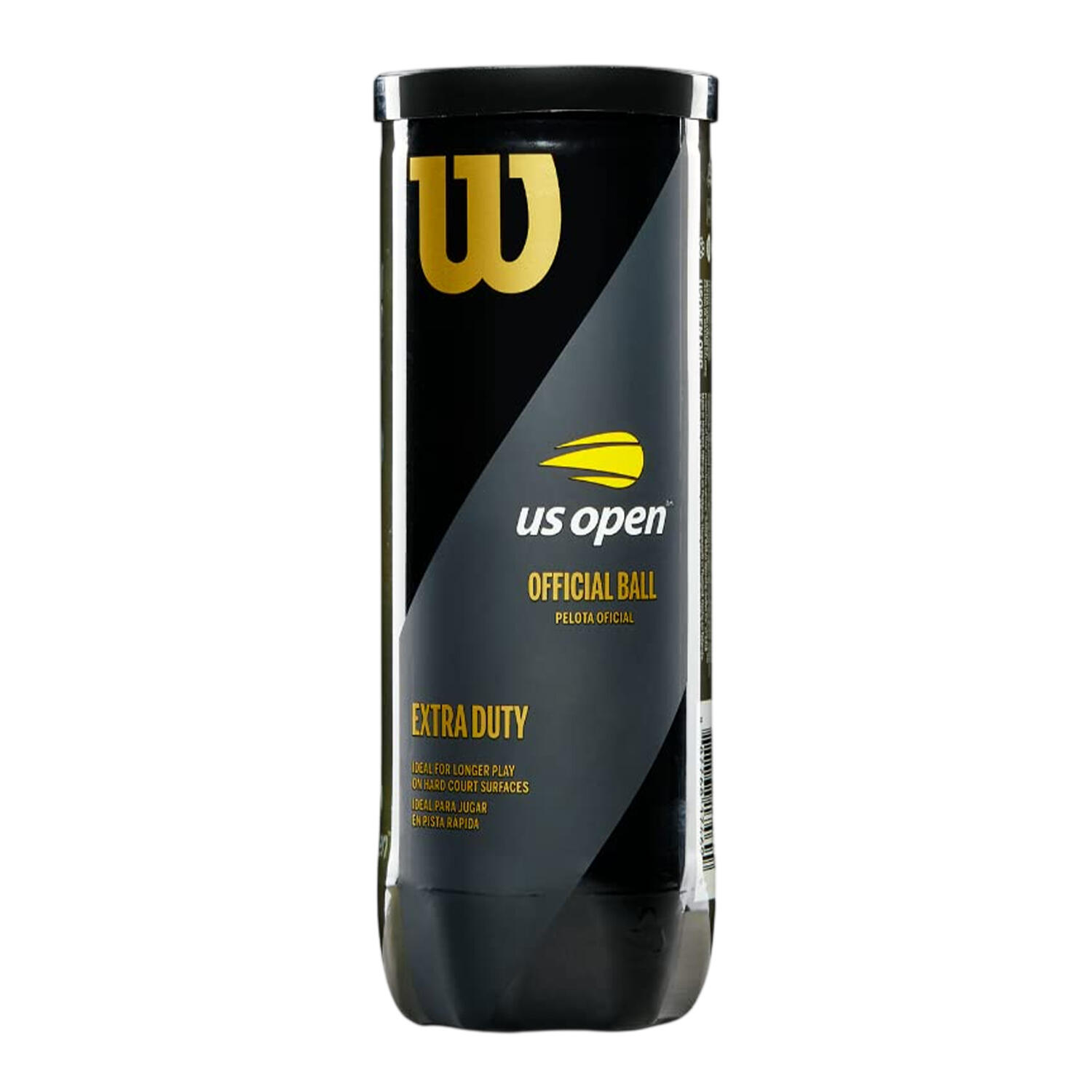 US Open Tennis Balls (Pack of 3) (Yellow) One Size 2/3