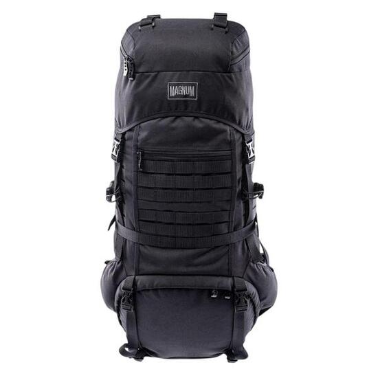 Bisoni" Rucksack, 65l Damen und Herren Schwarz