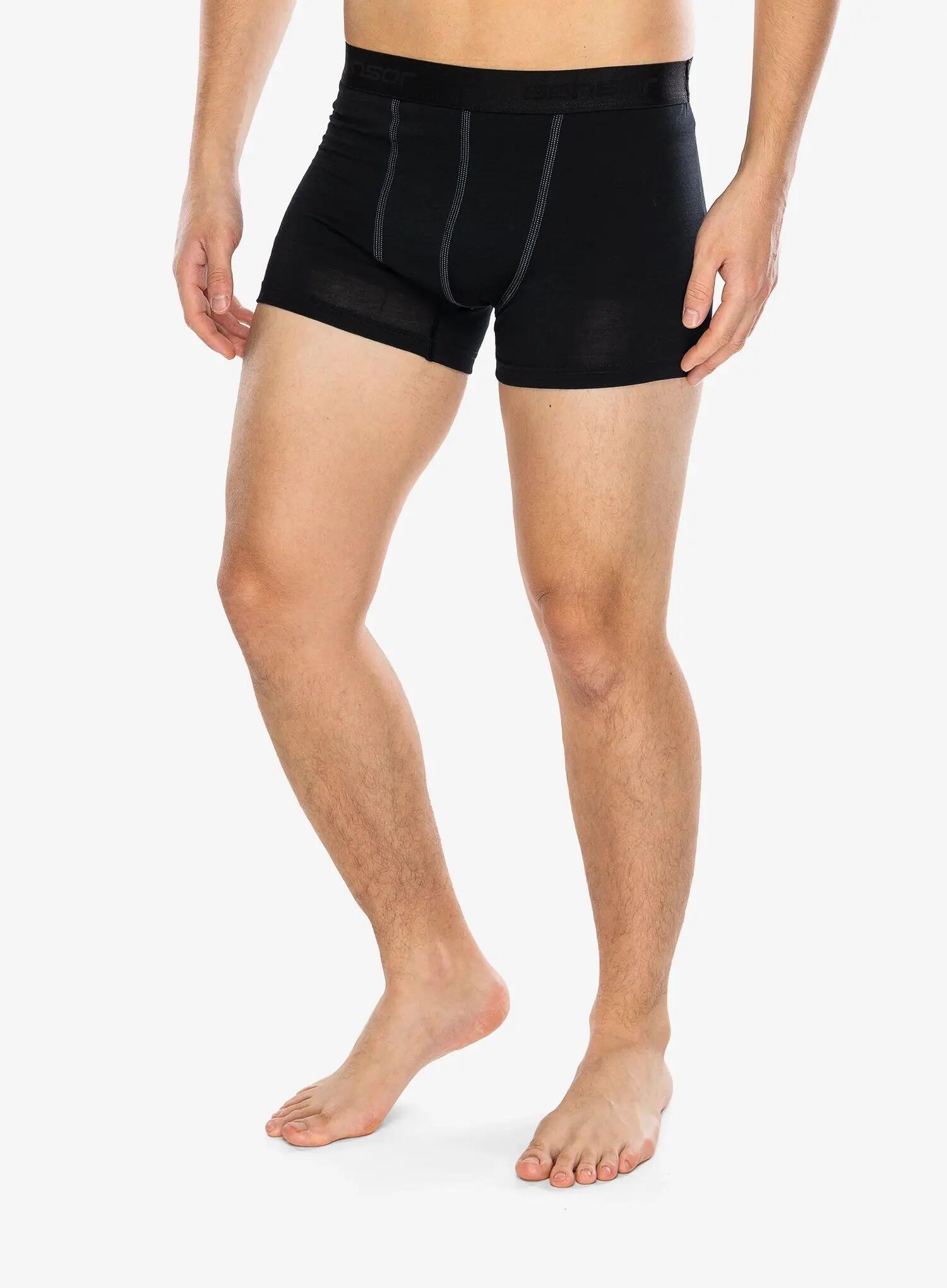 Bokserki termoaktywne Sensor Merino Active Boxers 3/4